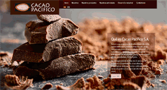 Desktop Screenshot of cacaopacifico.com